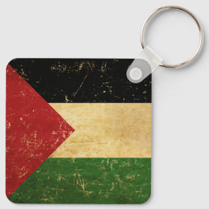 Porte-clés Porte - clé Vintage du drapeau palestinien