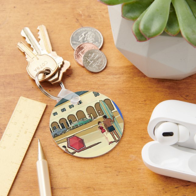 Porte-clés Porte - clé vintage Surfer (Bureau)