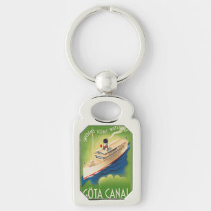 Porte-clés Porte - clé Vintage voyage Suède