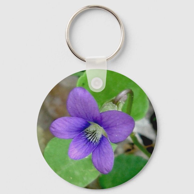 Porte-clés Porte - clé violet (Recto)