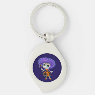 Porte-clés Porte - clé violet Whimsy