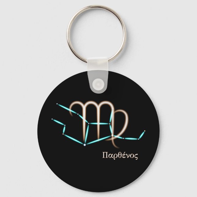Porte-clés Porte - clé Virgo Constellation Zodiac (Recto)