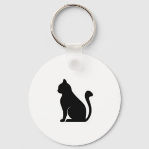 Porte-clés Porte - clé visage de chat