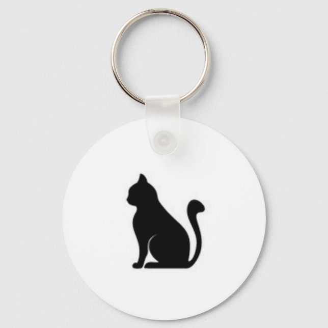 Porte-clés Porte - clé visage de chat (Recto)