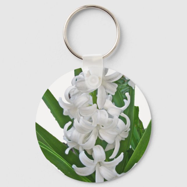 Porte-clés Porte - clé White Hyacinth (Recto)