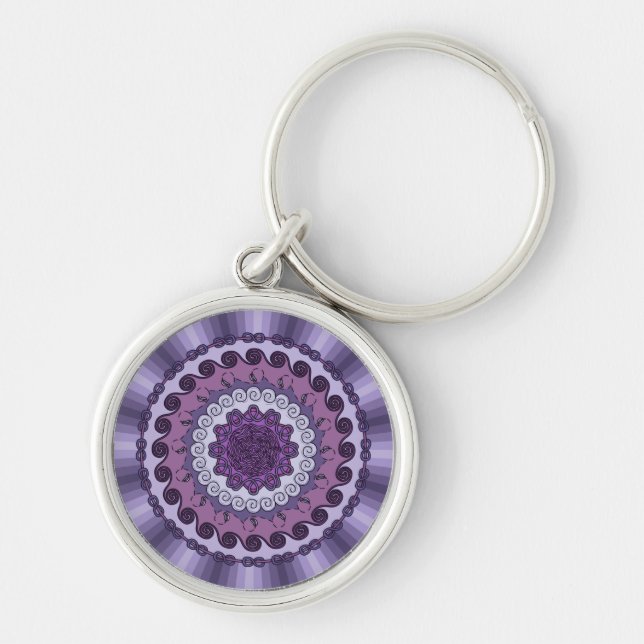 Porte-clés Porte - clé Wind Mandala (Devant)