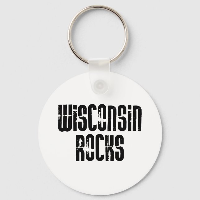 Porte-clés Porte - clé Wisconsin Rocks (Recto)