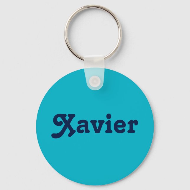 Porte-clés Porte - clé Xavier (Recto)
