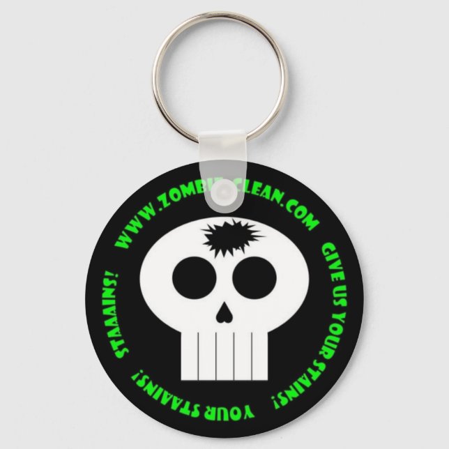 Porte-clés Porte - clé Zombie-Clean (Recto)