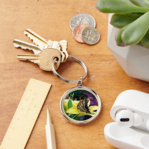 Porte-clés Porte - clés à papillon de printemps