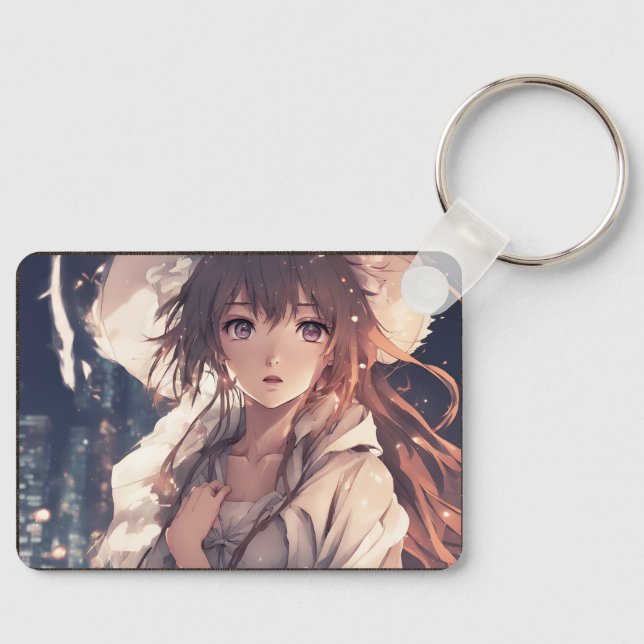 Porte-clés Porte - clés acryliques Zazzle tendance unique (Recto)