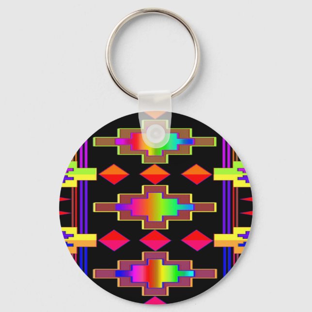 Porte-clés Porte - clés amérindiens (Recto)