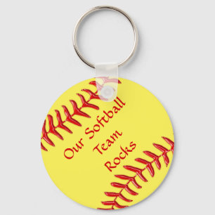 Porte-clés Porte - clés bon marché du base-ball de cadeaux