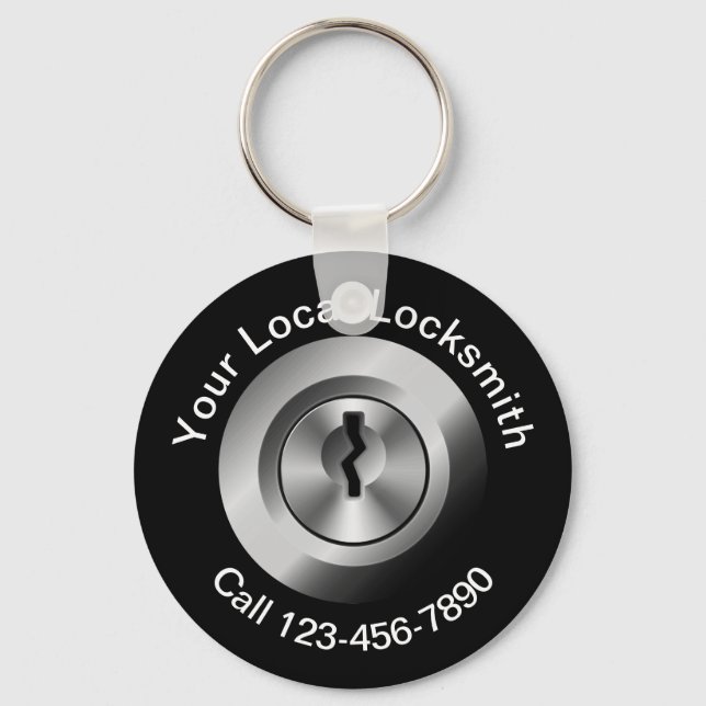 Porte-clés Porte - clés budgétaires du thème Locksmith promot (Recto)