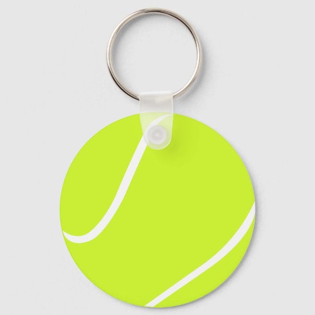 Porte-clés Porte - clés de balle de tennis personnalisables (Recto)