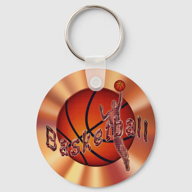 Porte-clés Porte - clés de basket-ball avec design Cool moder (Recto)