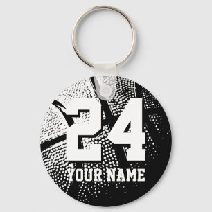 Porte-clés Porte - clés de basket-ball du numéro 24