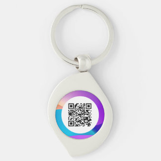 Porte-clés Porte - clés de code QR