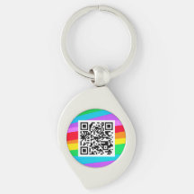 Porte - clés de code QR