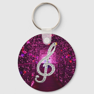 Porte-clés Porte - clés de Glef de musique