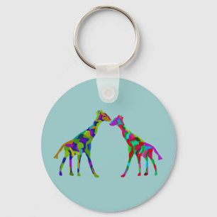 Porte-clés Porte - clés de Luv de girafe