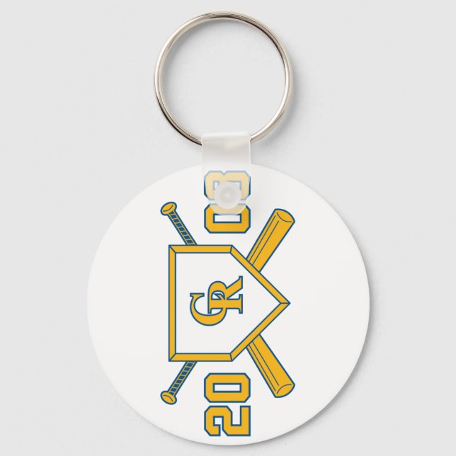 Porte-clés porte - clés de softball CR 2008 (Recto)