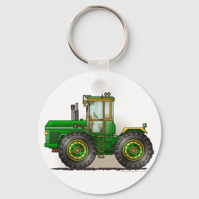 Porte-clés Porte - clés de tracteur Monster Vert (Recto)