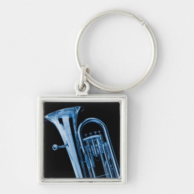 Porte-clés Porte - clés de tuba ou de sousaphone pour des (Devant)