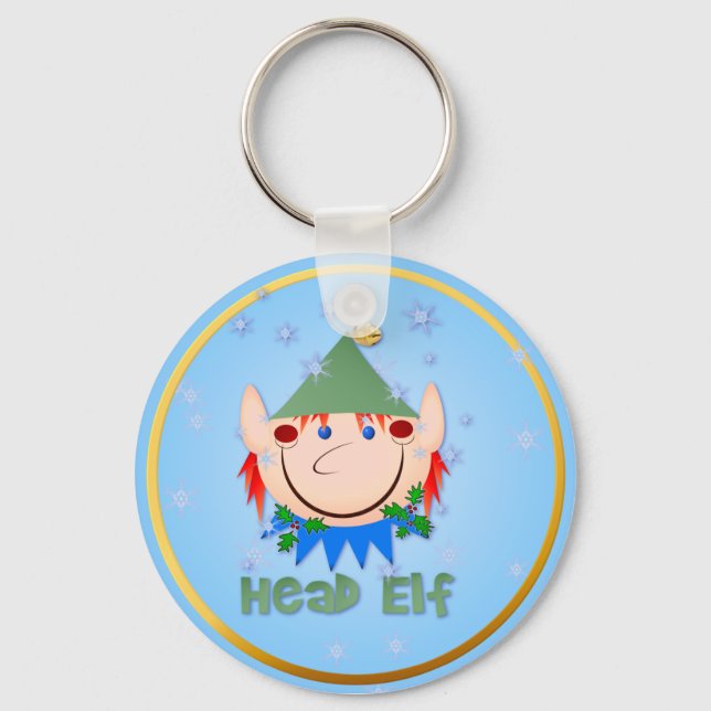 Porte-clés Porte - clés d'elfe de tête (Recto)