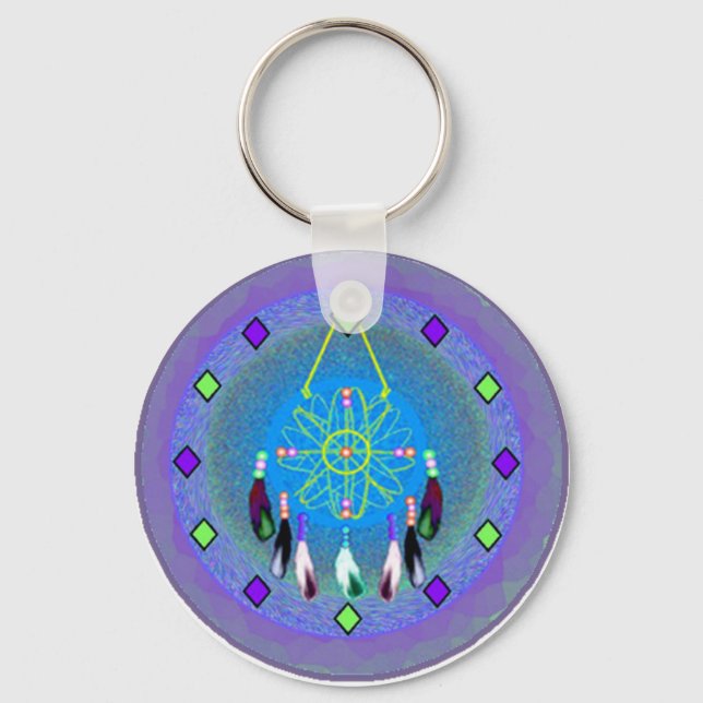 Porte-clés Porte - clés Dreamcatcher (Recto)