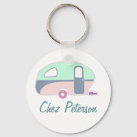 Porte - clés du propriétaire d'une caravane d'art
