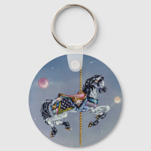 Porte-clés Porte - clés - Gray Mare Carousel Horse