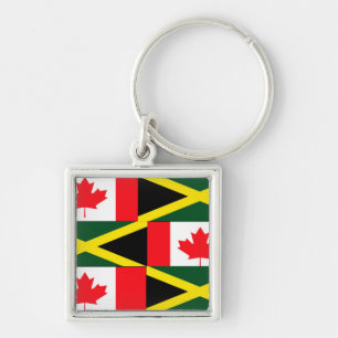 Porte-clés porte - clés jamaïcains-canadiens
