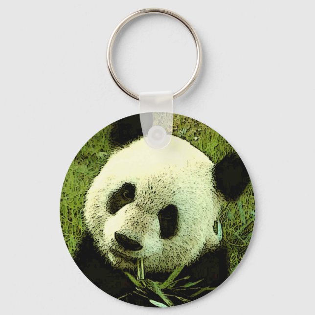 Porte-clés Porte - clés Panda Eyes (Recto)