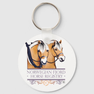 Porte-clés Porte - clés ronds de logo de NFHR