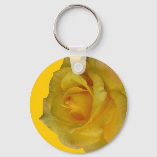 Porte-clés Porte - clés rose Cheeful Jaune Fleur Cadeaux