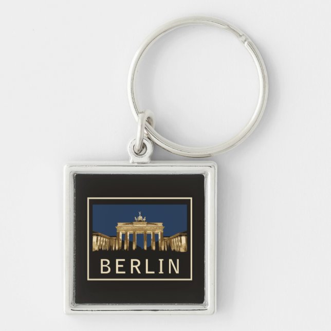 Porte-clés Porte de Brandebourg de Berlin (Devant)