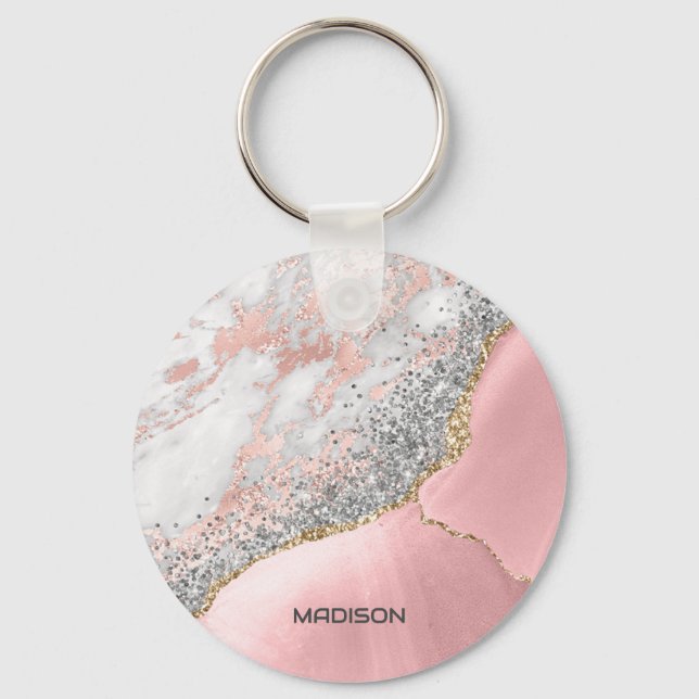 Porte-clés Porte en marbre rose (Recto)