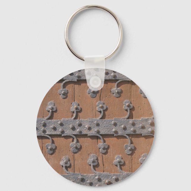 Porte-clés Porte gothique médiévale (Recto)