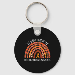 Porte-clés Porter Orange Ms Rainbow Multiple Sclerosis Awards