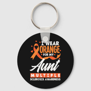 Porte-clés Porter Orange pour ma tante Sclérose en plaques