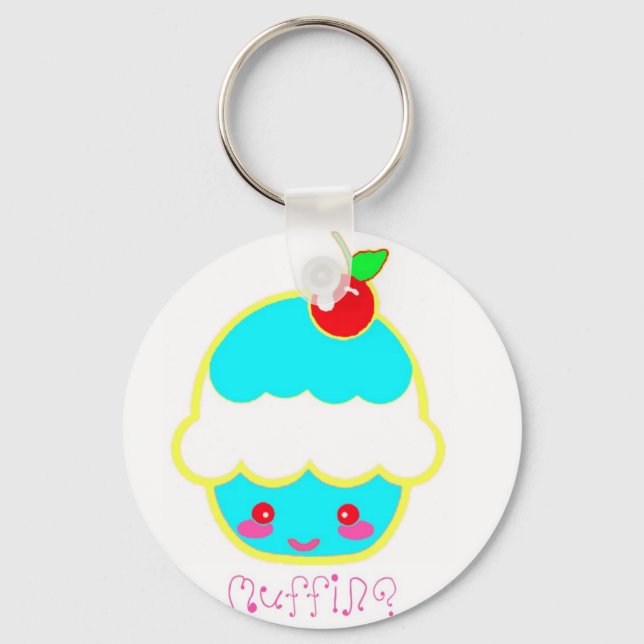 Porte-clés Porter un muffin (Recto)