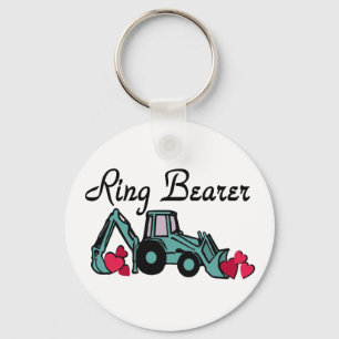 Porte-clés Porteur de bague Backhoe