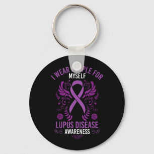 Porte-clés Portez du Violet pour le T-Shirt de Sensibilisatio