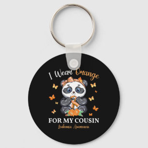 Porte-clés Portez Orange Pour Mon Cousin Panda de Sensibilisa