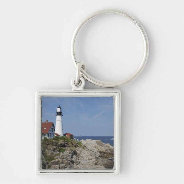 Porte-clés Portland Head Light, Cape Elizabeth, Maine, (Devant)