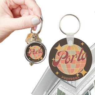 Porte-clés Porto Portugal Retro accessoire souvenir