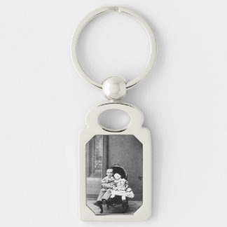 Porte-clés Portrait antique hantant de frères et sœurs 