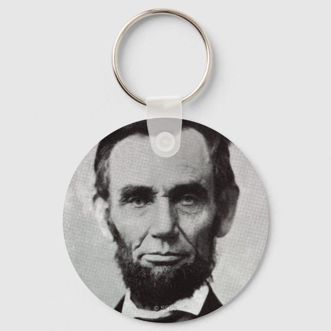 Porte-clés Portrait d'Abe Lincoln 2 (Recto)