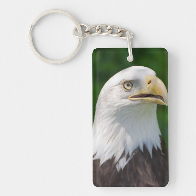 Porte-clés Portrait de Bald Eagle (Devant)